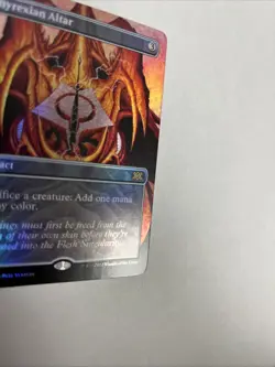 Phyrexian Altar Borderless Foil Card #396 MTG LP - Image 2