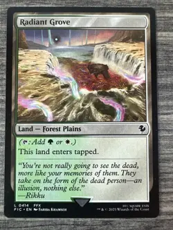 Radiant Grove - 414 - NM - Commander: FINAL FANTASY - MTG - Image 1