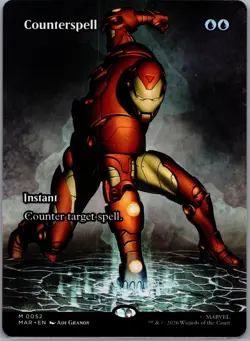 Counterspell (Borderless) (0052) M Marvel Universe Eternal-Legal 52 NM - Image 1