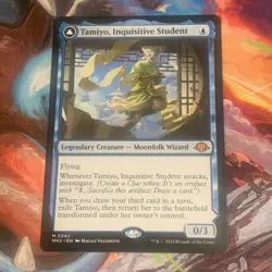 MTG Modern Horizons 3 TAMIYO, INQUISITIVE STUDENT Mythic Rare MTG Mint - Image 1