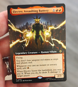 Wizards of the Coast Electro, Assaulting Battery Marvel Rare ENG 0260 2025 - Image 1