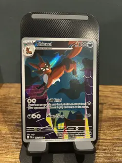 Thievul 092/084 PBL Pitch Black Illustration Rare Pokemon TCG English - NEW - Image 1