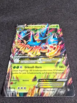 Mega Skaraborn EX 5/111 Holo Deutsch XY Fliegende Fauste Pokemon TCG - Image 2