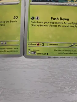 Pokemon TCG 4x Bayleef 009/132 Playset Mega Evolution Deck Building Playable - Image 3