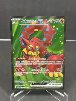 2025 Pokemon Volcanion ex #171 Journey Together Ultra Rare Holo Raw NM - Image 1