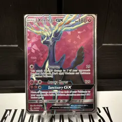 Pokemon Xerneas GX 126/131 Sm-Forbidden Light Full Art Holo Ultra Rare ENG - Image 1