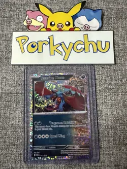 Pokemon Trading Card McDonald's Promo Roaring Moon 2024 Holo Rare NM 011/015 - Image 1