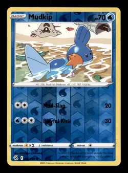 MUDKIP 062/264 REVERSE HOLO COMMON FUSION STRIKE NM/M - Image 1
