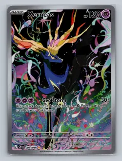Pokemon ME04: Chaos Rising #091/086 Xerneas - Image 1