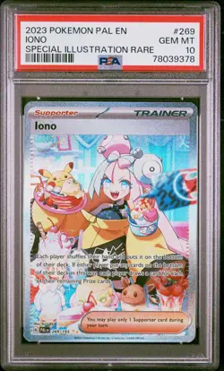 PSA 10 Iono 269 - 🌊 Paldea Evolved Pokemon TCG 🖤 - GEM MT - Image 1