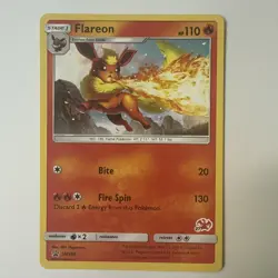 Pokemon TCG Flareon Battle Academy 27 STAMPED Promo NM - Image 1