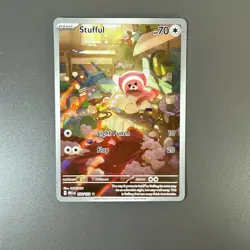 Stufful Full Art - 154/132 (IR) - Illustration Rare Pokemon Mega Evolution - Image 1