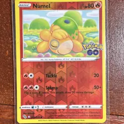 Pokemon TCG Numel “Hidden Ditto” Pokemon GO Unpeeled - Image 1