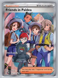 Friends in Paldea 137/131 Ultra Rare Prismatic Evolutions Pokemon Holo Near Mint - Image 1