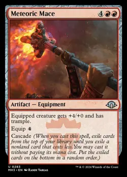 Meteoric Mace - Modern Horizons 3 #0283 MTG Magic The Gathering - Image 1