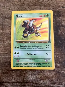 Pokemon TCG Pinsir Jungle 9/64 Holo Unlimited Holo Rare - Image 1