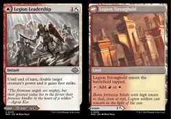 Legion Leadership // Legion Stronghold - Foil - Modern Horizons 3 #0255 MTG Magi - Image 1