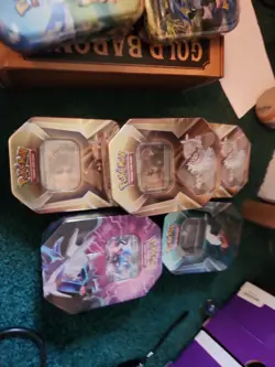 Pokemon TCG Bundle – Tins + Sealed Blister - Image 5