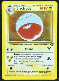 POKEMON~ELECTRODE~2/64~HOLO~JUNGLE~ITA~LP- - Image 1
