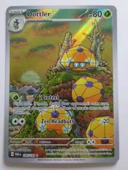 Pokemon Dottler 184/182 SV04: Paradox Rift Illustration Rare Holo Eng NM - Image 1