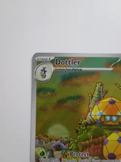 Pokemon Dottler 184/182 SV04: Paradox Rift Illustration Rare Holo Eng NM - Image 3