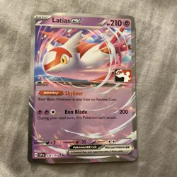 Latias Ex 076/191 NM Prize Pack Play Stamp Series Pokemon - Image 1