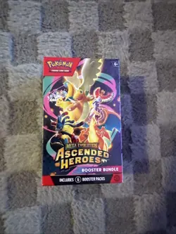 Pokemon Mega Evolution Ascended Heroes Booster Bundle, 6 Booster Packs, - Image 1
