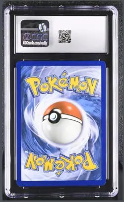 Cyndaquil CGC 10 POP 2! XY BREAKthrough Reverse Holo Tomokazu Komiya Art Pokemon - Image 2