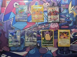 Pokemon TCG Mixed Lot Of 7 Near Mint Charizards, Hidden Fates, Pikachus, Dr Sir - Image 1