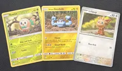 Pokemon Yuka Morii Clay Art Lot Rowlet RH Geodude Lillipup - Image 1