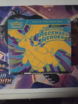 Pokemon TCG: Ascended Heroes - Factory Sealed NEW - ETB Elite Trainer Box - Image 1
