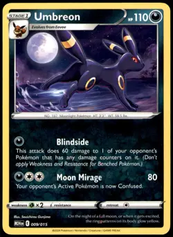 Umbreon 009/015 Promo McDonald's Promos 2024 Pokemon Near Mint - Image 1