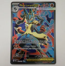 Mega Lucario ex 160/132 Ultra Rare Holo - Mega Evolution - Pokemon TCG - Image 1