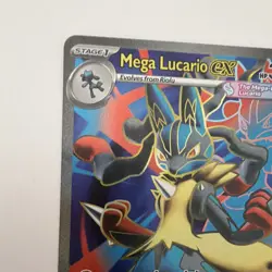Mega Lucario ex 160/132 Ultra Rare Holo - Mega Evolution - Pokemon TCG - Image 5