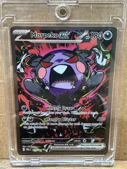 The Pokemon Company Morpeko ex 117/084 PBL Full Art Holo Rare 180 HP English - Image 1