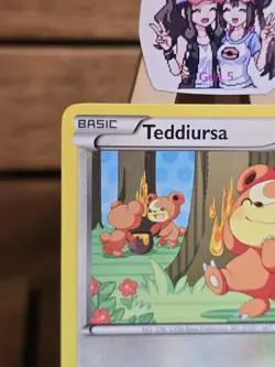 Teddiursa RC15/RC25 Holo Legendary Treasures: Radiant Collection Pokemon NM - Image 3