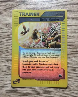Relic Hunter 120/144 EX Sandstorm Reverse Holo Trainer-Supporter - Image 1