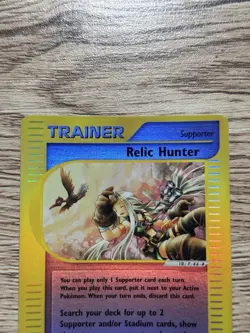 Relic Hunter 120/144 EX Sandstorm Reverse Holo Trainer-Supporter - Image 3