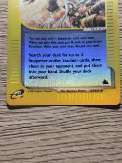 Relic Hunter 120/144 EX Sandstorm Reverse Holo Trainer-Supporter - Image 4