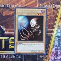 1x Dark King of the Abyss - Secret Rare - LCYW-EN220 - Unlimited - LP - Image 1