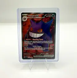 Pokemon Gengar ex Ultra Rare Holo 193/162 SV05 Temporal Forces ENG 2024 - Image 1