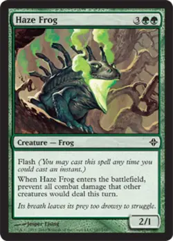 Haze Frog - Rise of the Eldrazi #187/248 MTG Magic The Gathering - Image 1