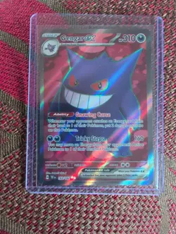Gengar EX Holo Pokemon Card 193/162 Sv05: Temporal Forces - Image 1