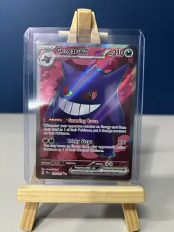 Gengar EX Holo Pokemon Card 193/162 Sv05: Temporal Forces NM - Image 1