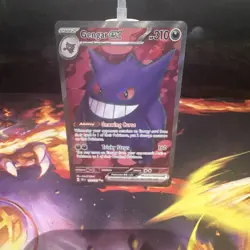 Pokemon TCG Gengar ex 193/162 Sv05 Temporal Forces Ultra Rare Holo - Image 1
