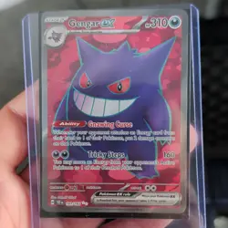 The Pokemon Company Gengar ex 193/162 Sv05 Temporal Forces Holo Full Art UR EN - Image 1