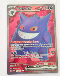 Pokemon TCG Gengar ex 193/162 SV05 Temporal Forces Ultra Rare Holo 310HP - Image 1