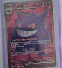 Pokemon Gengar ex 193/162 SV05 Temporal Forces Ultra Rare Holo 310 HP EX - Image 1