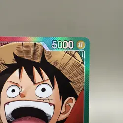 ONE PIECE Monkey D. Luffy OP13-001 Alt Art L Carrying on His Will Japanese - Image 3