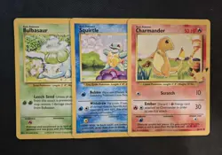 Pokemon First Partner JUMBO Kanto Starters Bulbasaur Charmander Squirtle x3 - Image 1